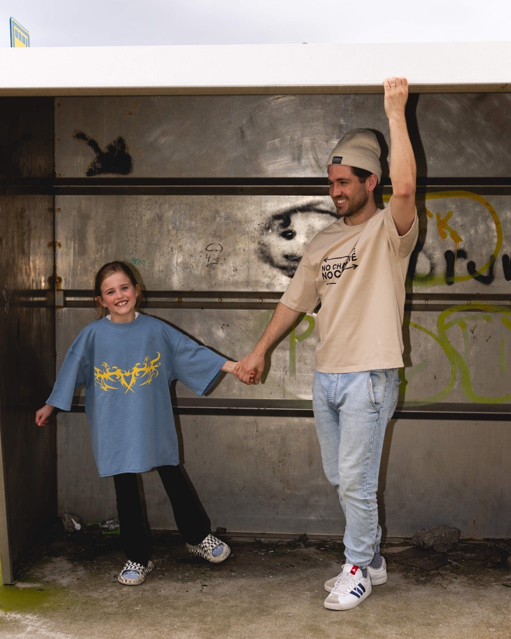TRIBALOVE - Retro Look Oversized Cut T