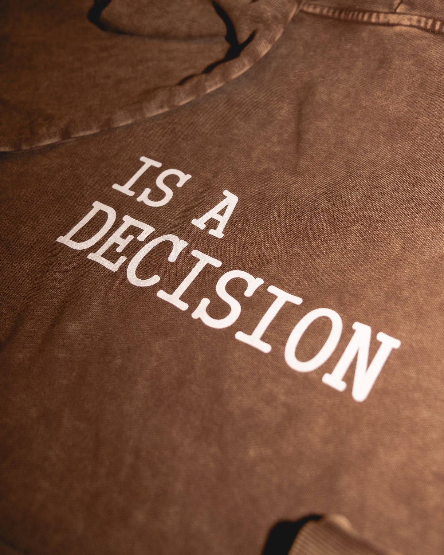 SUCCESS - Retro Faded Fabric Look Hoodie