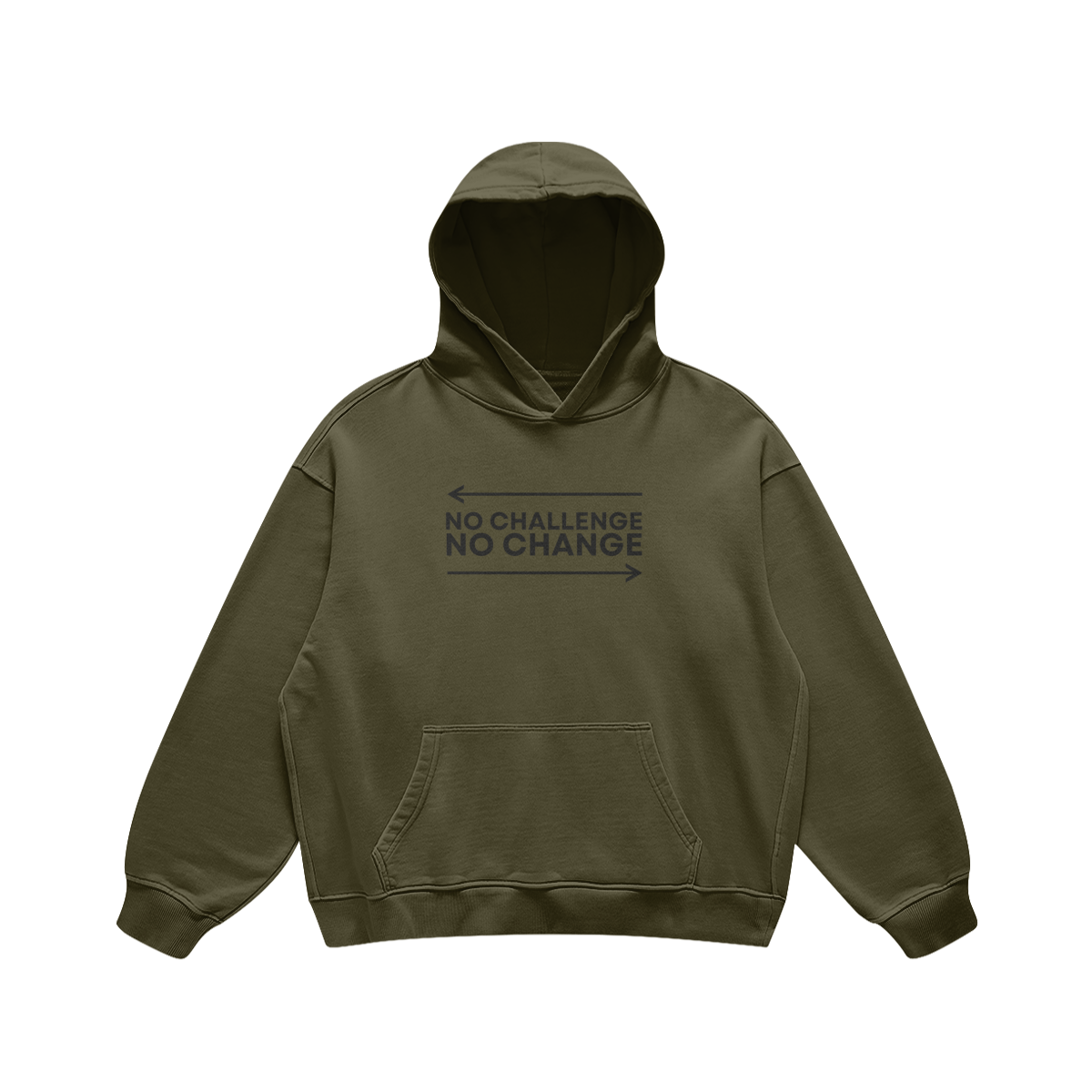 A CHALLENGE - Washed Look Hoodie