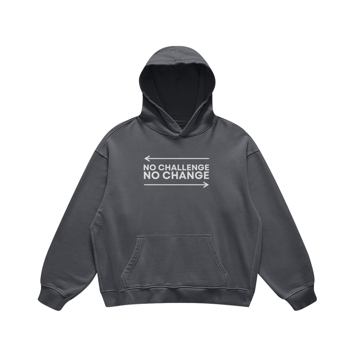 A CHALLENGE - Washed Look Hoodie