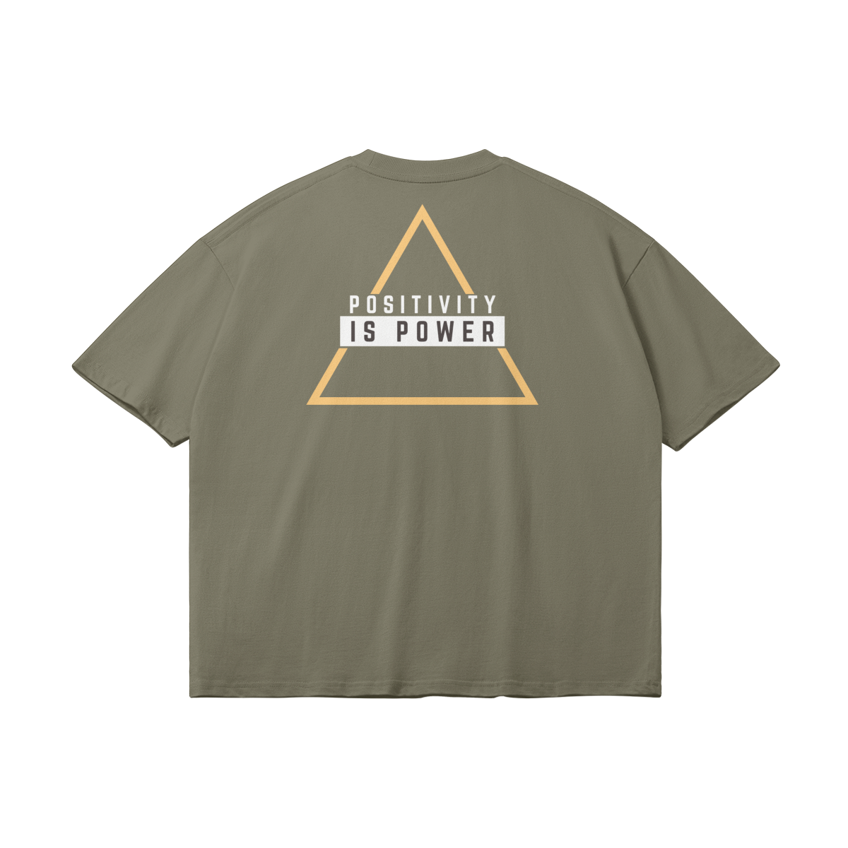 POWER on the Back Logo - Loose Cut T