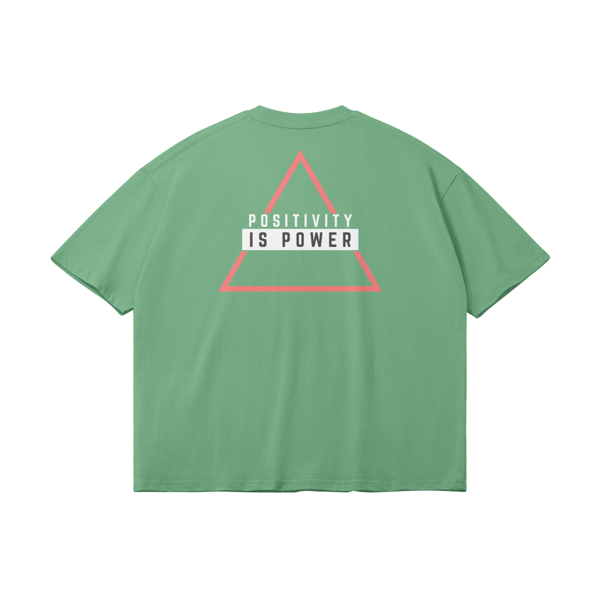 POWER on the Back Logo - Loose Cut T