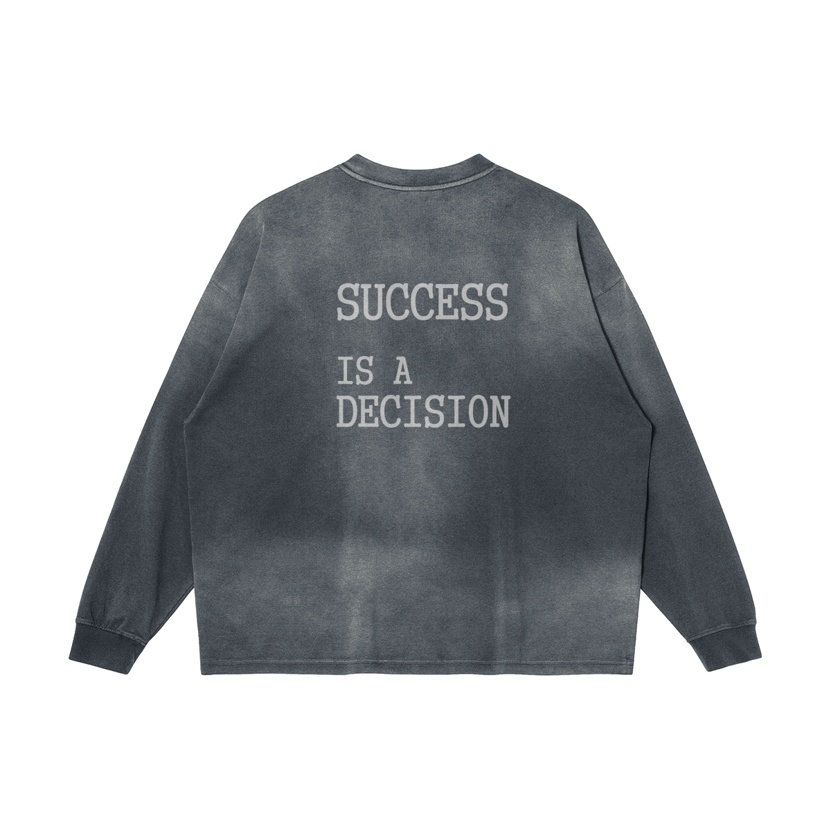SUCCESS - Smokey Sun Faded Look Long Sleeve