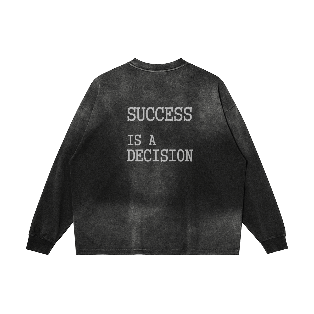 SUCCESS - Smokey Sun Faded Look Long Sleeve