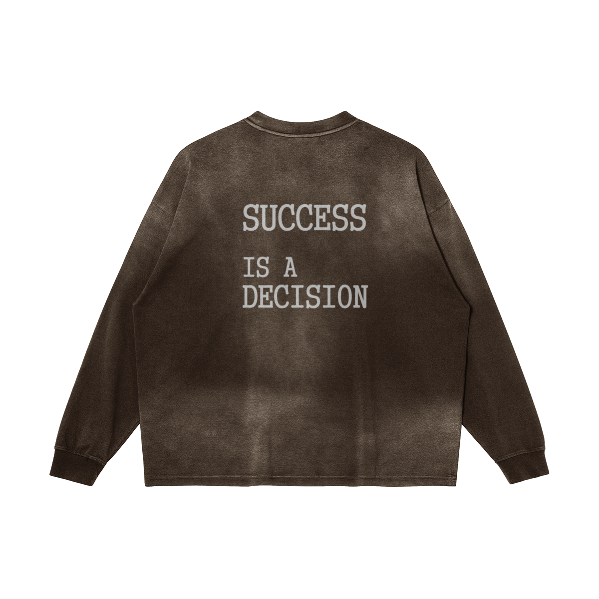 SUCCESS - Smokey Sun Faded Look Long Sleeve