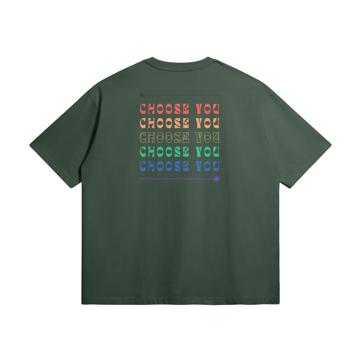 CHOOSE YOU - Logo on the Back Loose T