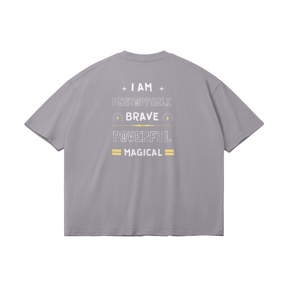 UNSTOPPABLE - Loose Cut Logo on the Back T