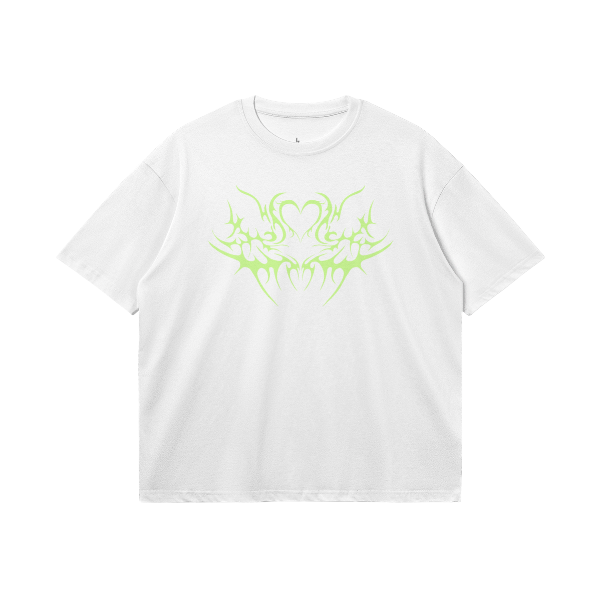 EDGY HEART - Loose Cut Tee
