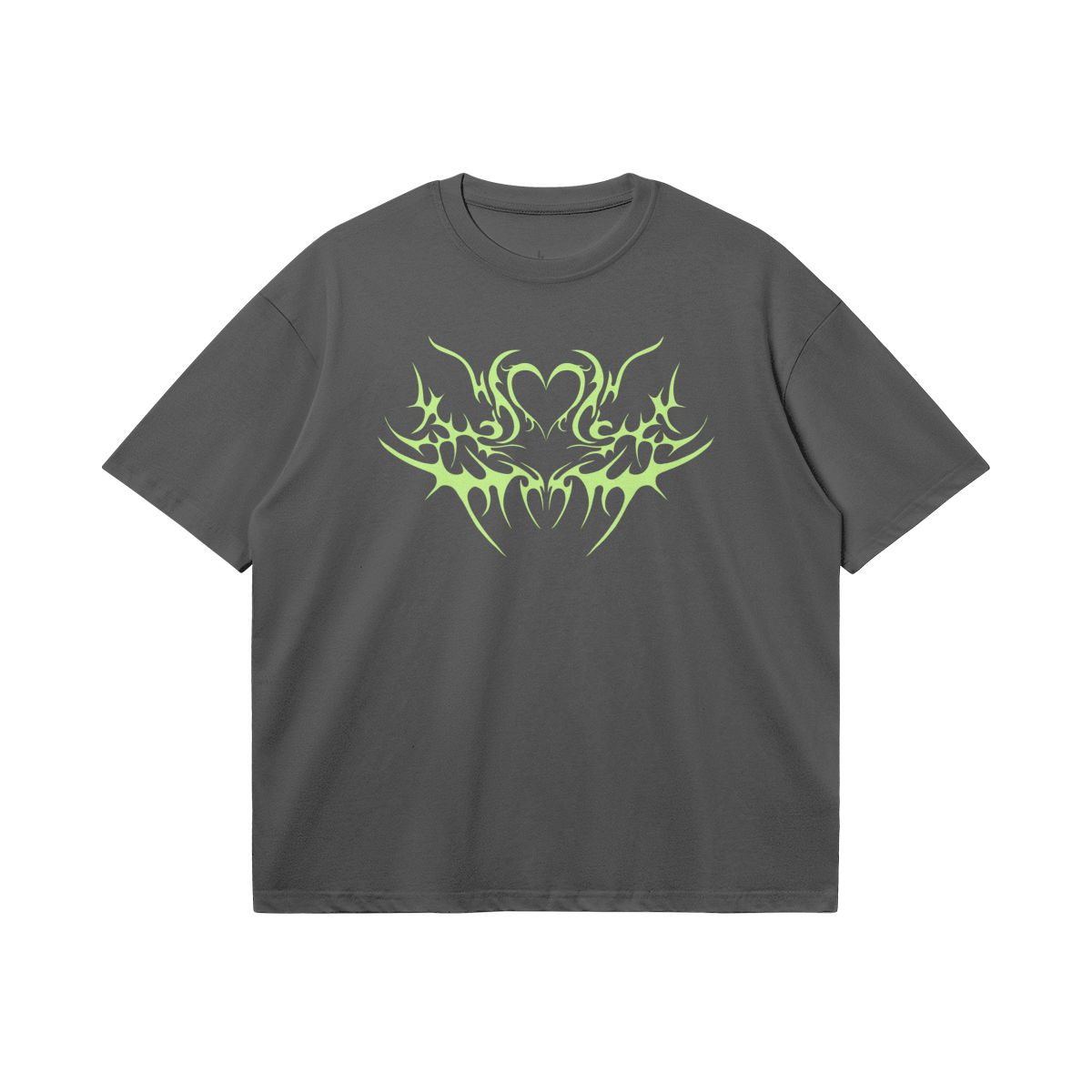 EDGY HEART - Loose Cut Tee